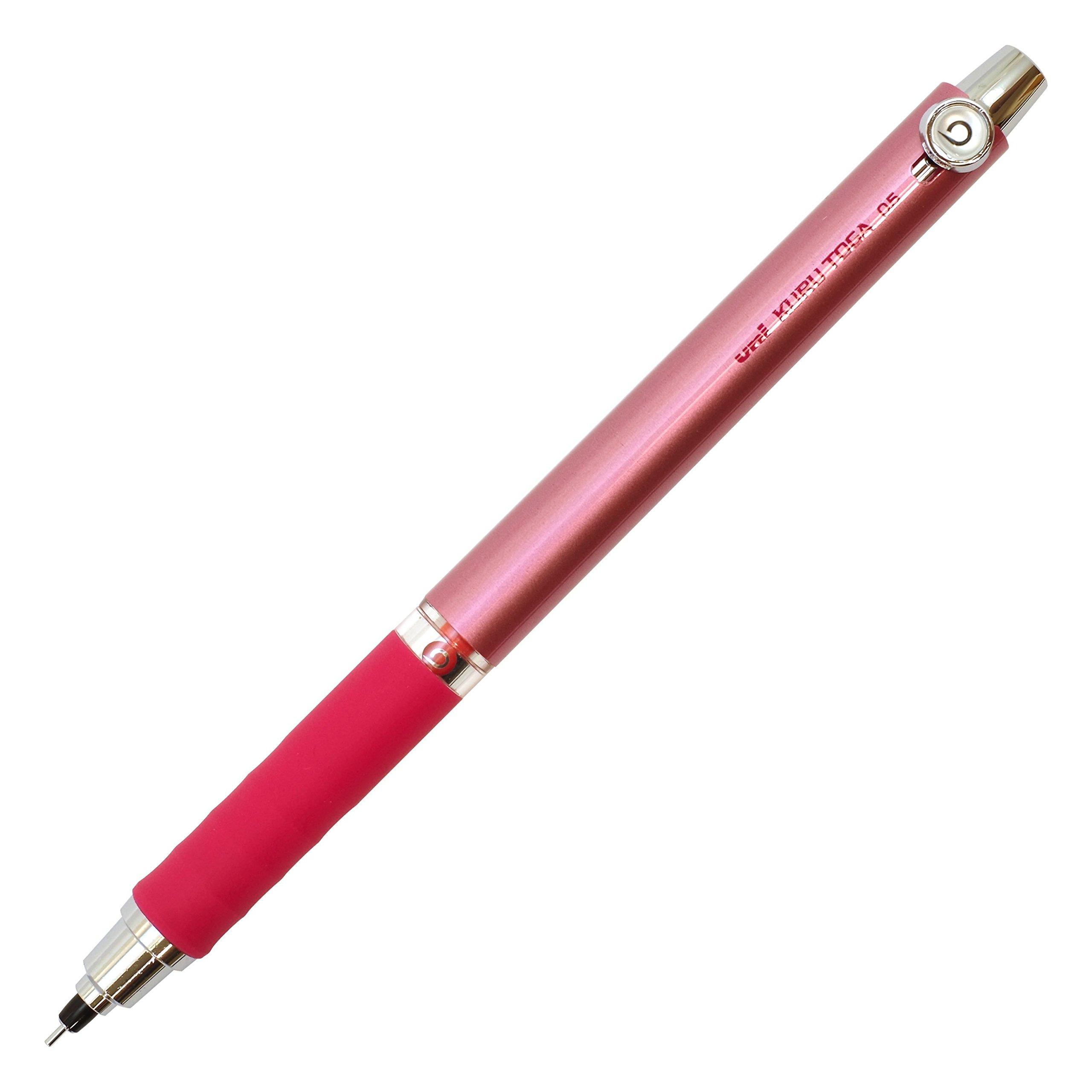 

Mitsubishi Pencil Mechanical Pencil Kurutoga Rubber Grip Pink 0.5 M56561P.13 розовый