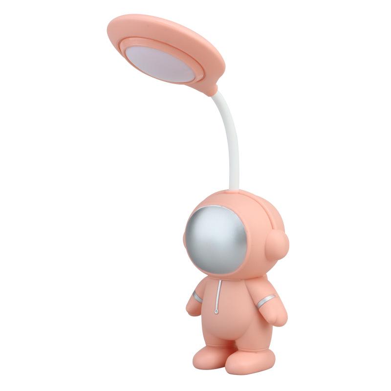 Anpassbare LED Astronauten Schreibtischlampe – Augenfreundliches Nachtlicht für Studenten, Perfekt als Geschenk