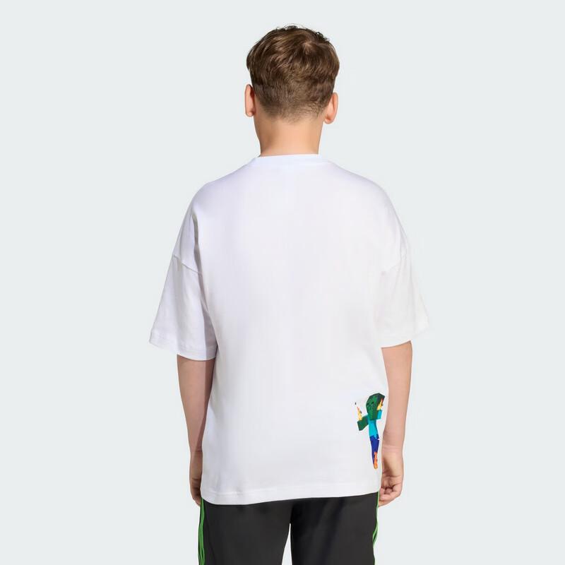 adidas Boy's Crewneck Short Sleeve T-shirt JW5326