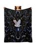 Owl Moonlight Throw Blanket Picnic Sofas  Warm Blankets