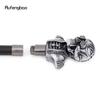 Silver Resin Skull Head Walking Cane Fashion Decorative Steel Stick Gentleman Elegant Cosplay Cane Knob Crosier 92cm
