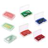 Klarer Schutz-Spielkassetten-Case 10 Stück Aufbewahrungsbox für Gameboy Color Für GBC GB GBP