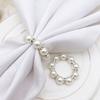 Unique Table Ornaments for Sophisticated Settings Chic Table Accessories Eye catching Pearls Napkin Rings