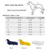 Waterproof Raincoat Dog Vest Reflective Strip Dog Clothes with Hat Pet Rain Jacket Rain Resistant Rainy Dog Costumes Cover