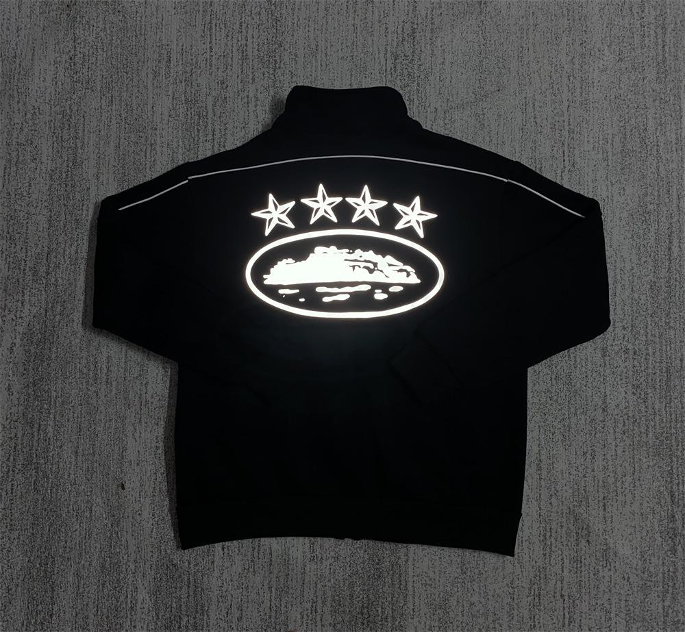 2025 Trendy Basic Stand Collar Sporty Casual Velvet-Lined Zipper Jacket