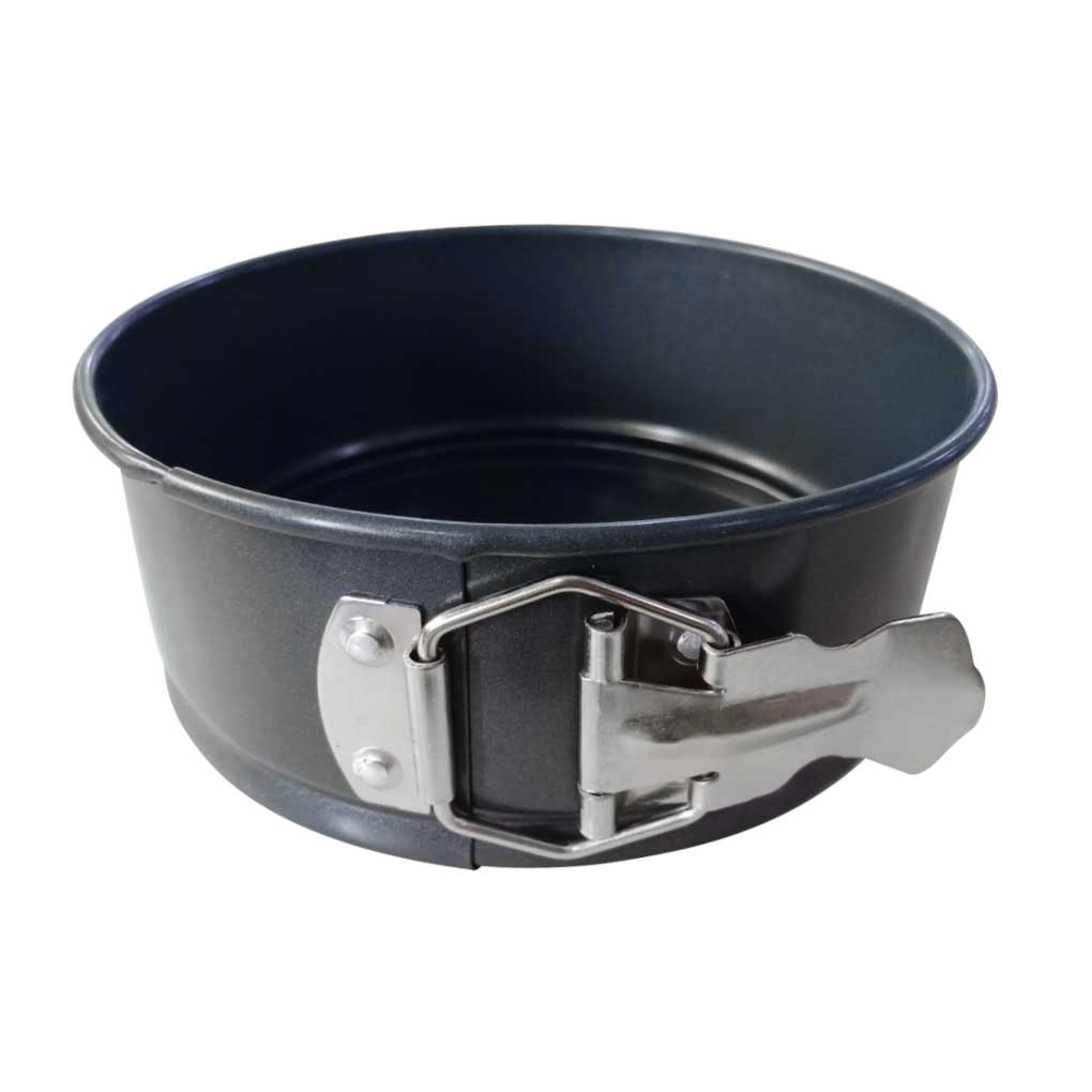 7 Inch Non-Stick Cake Pan Quick-Release Carbon Steel Chiffon Cake Mold Removable Bottom Round Baking Mould
