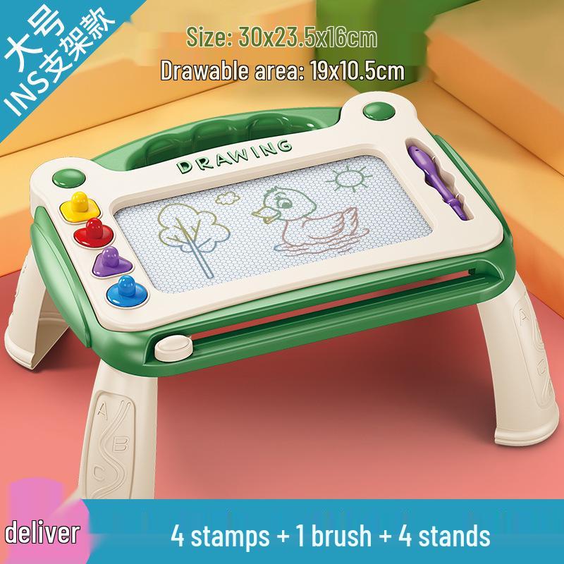 Large Magnetic Drawing Board for Toddlers Aged 1-3 - Colorful Doodle Toy for Boys and Girls