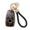 For Mercedes Benz A C E S G Class GLC CLE CLA W177 W205 W213 W222 X167 AMG TPU Car Remote Key Case Cover Shell Accessories