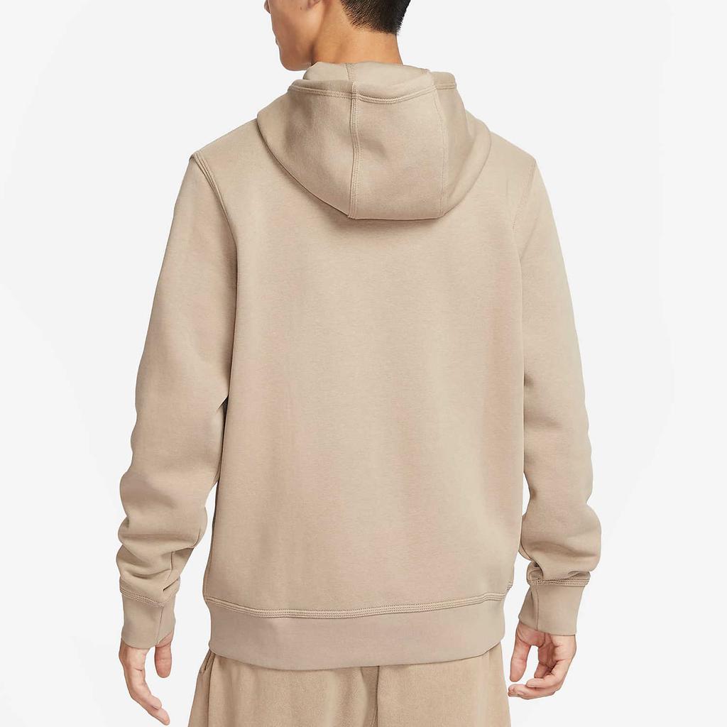 Nike Club Solid Color Hoodie Men Sweatshirts Khaki 623453-247