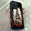 JT151 Christmas Illuminated Celebration for iPhone 17 16 15 Pro Max Samsung S26 S25 Ultra A17 A16 A07 A56 Xiaomi 15T Redmi 15c Note 14 Soft TPU Case