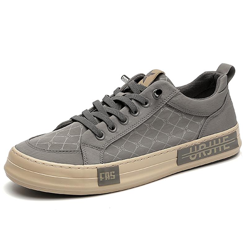 New Spring Men's Shoes Trendy and Versatile Light Luxury Niche Trendy Shoes Comfortable Breathable Flat-soled Casual Men's Cloth Shoes
