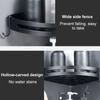 1/2/PCS  bagno WC mensola a muro triangolo doccia Rack di stoccaggio bagno Shampoo punzonatura a parete nero WC mensola ad angolo