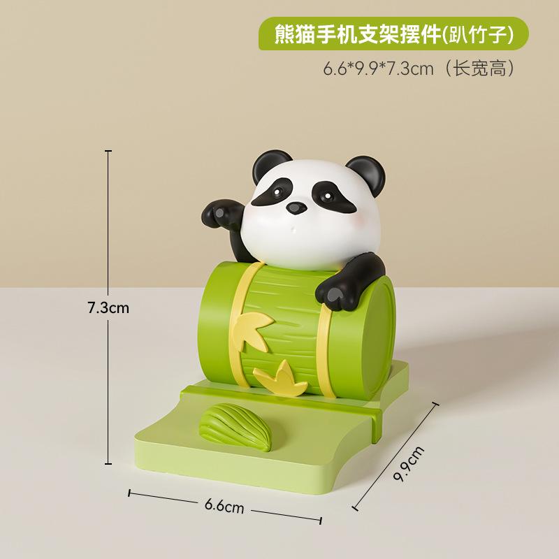 Hot Cream Cure Butter Bear Mobile Phone Holder Lazy Chasing Drama Flat Panel Support Tabletop Ornament