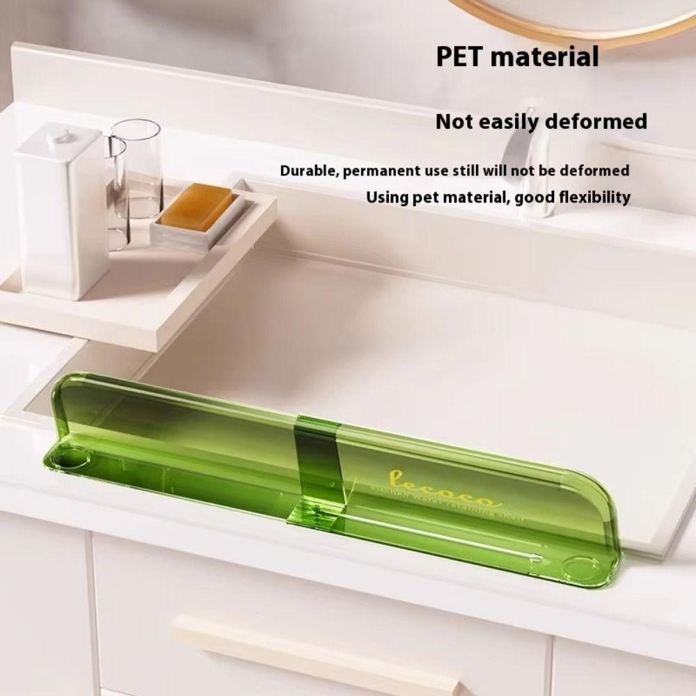 Stretchable Sink Water Splash Guard Oil-Proof Anti-water Board Raised Water Baffle  Vegetable
