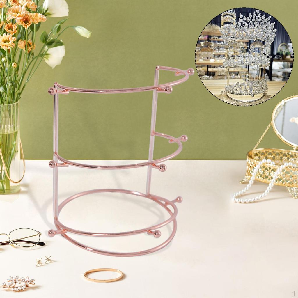 Stand Hair Accessories Organizer for Women and Girls Storage Rack Shop Shopping Centers