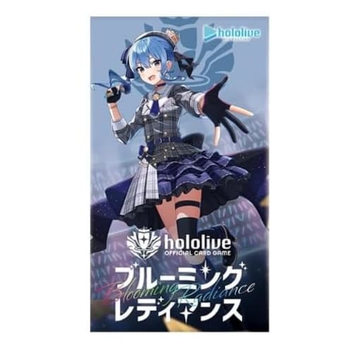 Hololive Card Game Booster Pack 1st Edition Blooming Radiance BOX [1 Unopened Shrink-wrapped Box] *Order 12 Boxes and Receive an Unopened Carton