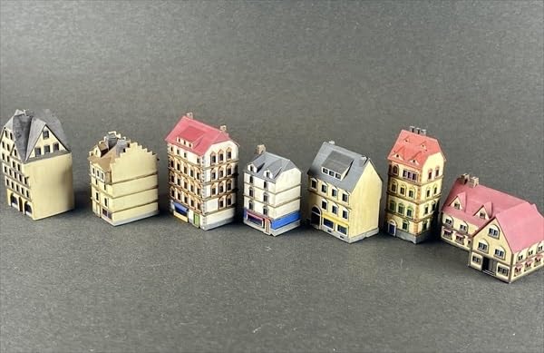 Firestarter European Building Housing Set 2 Resin Kit 1/700 High-rise FS-ST6 (Scenery)