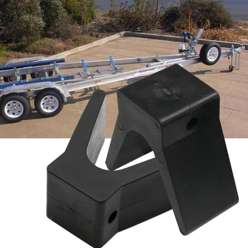 High Strength Rubber Yachts Boat V Block Designed for Kayaks Marine Trailers Resistant to Saltwater and UV for Longevity