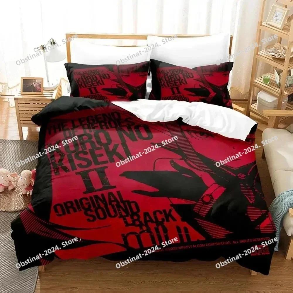 Anime The Legend Of Heroes Bedding Set Duvet Cover Bed Set Quilt Cover Pillowcase Comforter King Queen Size Boys Adult Bedding