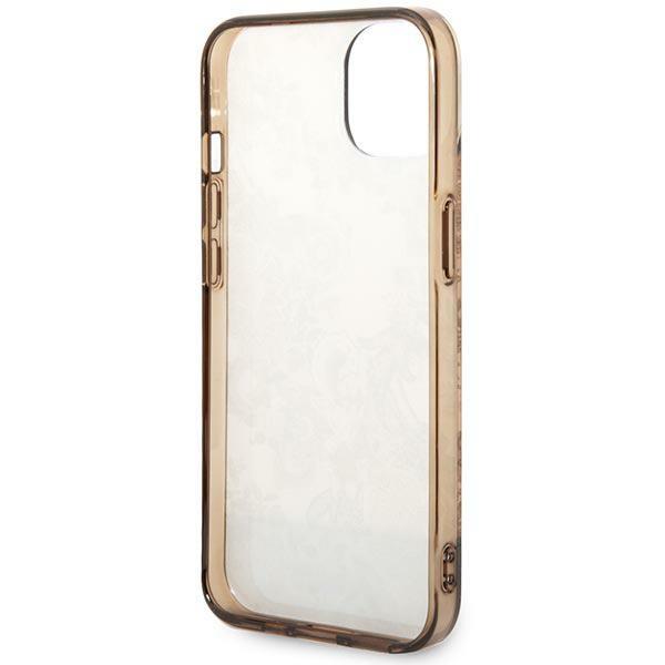Guess Guhcp14Mhgplhc Iphone 14 Plus / 15 Plus 6.7 Ochre Hardcase Porcelain Collection