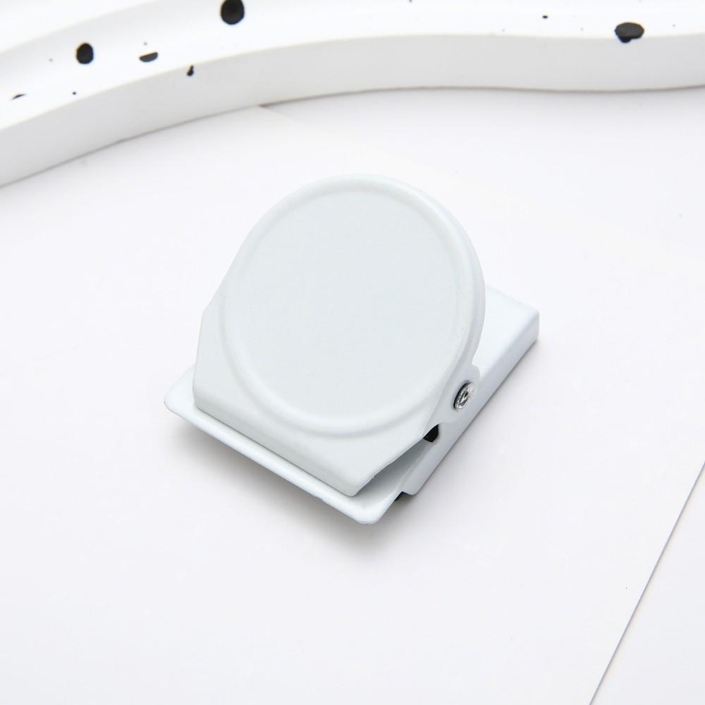 2 In 1 Fridge Magnet Round Metal Organizer Clip New Round Magnetic Clip Office