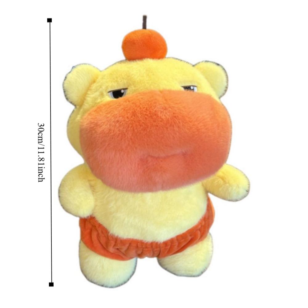 Capybara Water Dolphin Doll Pendant Cartoon Stuffed Dolphin Doll Keyring  Kids Toy