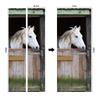 Meiji Creative Environmental Protection Stallion 3D Door Sticker Renovation Self-Adhesive Bedroom Wall Sticker Direct Sales Door Frame