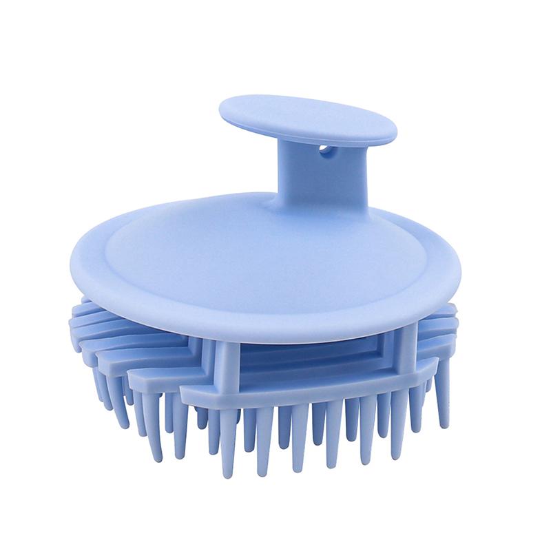 

Щетка для ухода за домашними животными, силиконовая массажная полая щетка для собак и кошек, мягкая головка для удаления омертвевшей кожи и шерсти, массажная щетка для купания