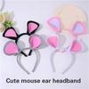Adorkable Mouse Makeup Headpiece for Proms Birthday Hairbands Fun Headwear Kids Hair Headwear for Children