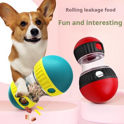 Pet Products Rolling Food Leaking Ball Slow Food Training Dog Toy