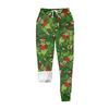 Women's Casual Fashion Home Print Velvet Sweatpants