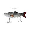 5 Pcs Multi Jointed Swimbait Fishing Lures Sea Fishing Tackle Roachs Lures