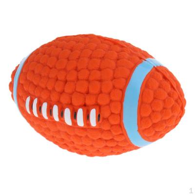 Interactive Dog Toys Squeaky Balls for Dogs Football & Rugby Ball Toy - As Described,