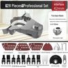 Universal Multi-tool Angle Grinder: Woodworking Electric Trimmer & Chisel Conversion Head.