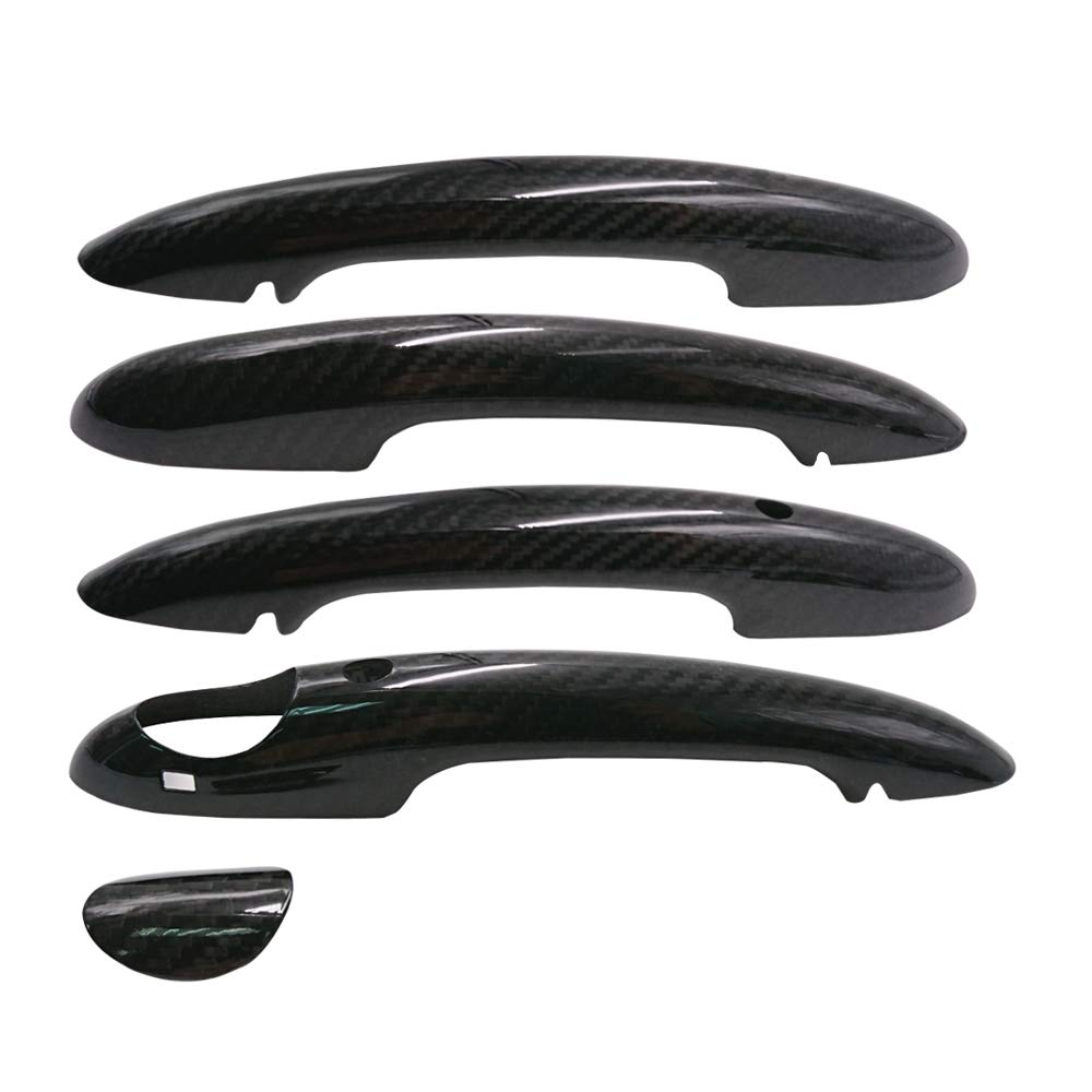 

BAR AUTOTECH Door Handle Cover for Mini Cooper F54 F54S F55 F55S Dry Carbon 4P Comfort Access with sensor 2015~ON (Right-hand drive, hole)