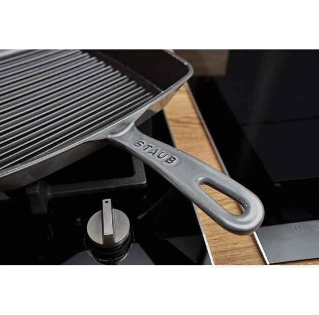 Сковорода Zwilling Staub американская для гриля квадратная 26x26 см серая (40510-431-0)
