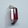 Beautiful Natural London Red Topaz Pendant Emerald 69Ct 925 Sterling Silver Gems My-386-k