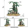 Cognitive Garden Bonsai & Rockery Model Set - Miniature Potted Trees, Stumps, and Stones for Landscaping and Scene Decor.