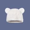 Plush Skull Cap Outdoor Sport Warm Hat Cartoon Bear Ear Beanie Skiing Hiking Cap