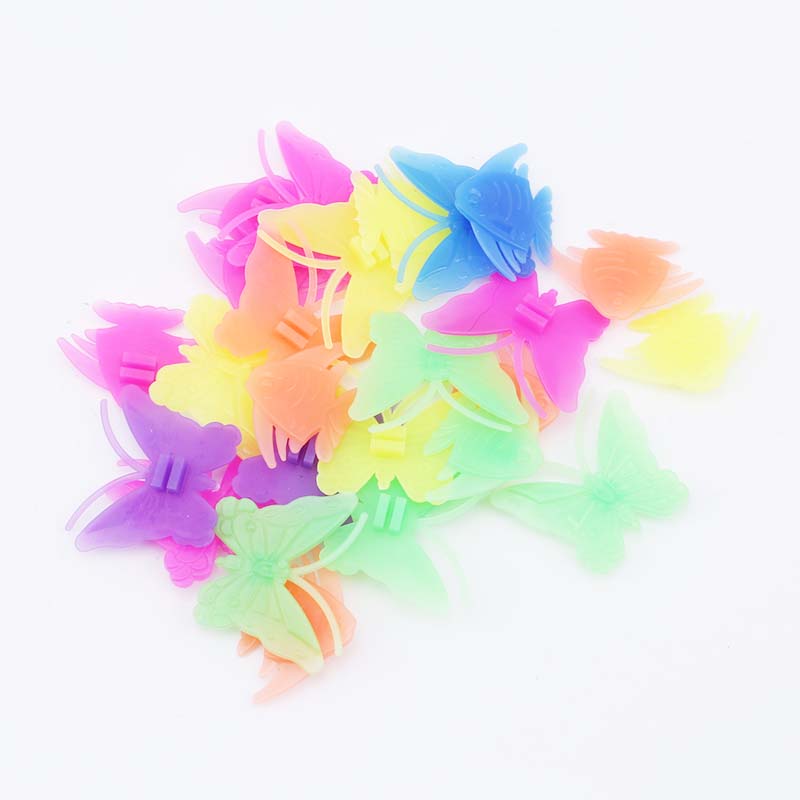 25/35ks Barevné Bezpečnostní Dětské Klipy na Kolo Kulaté Vícebarevné Srdíčka Hvězdy Paprsky Kola Příslušenství Dekorace Korálky Paprskové Korálky