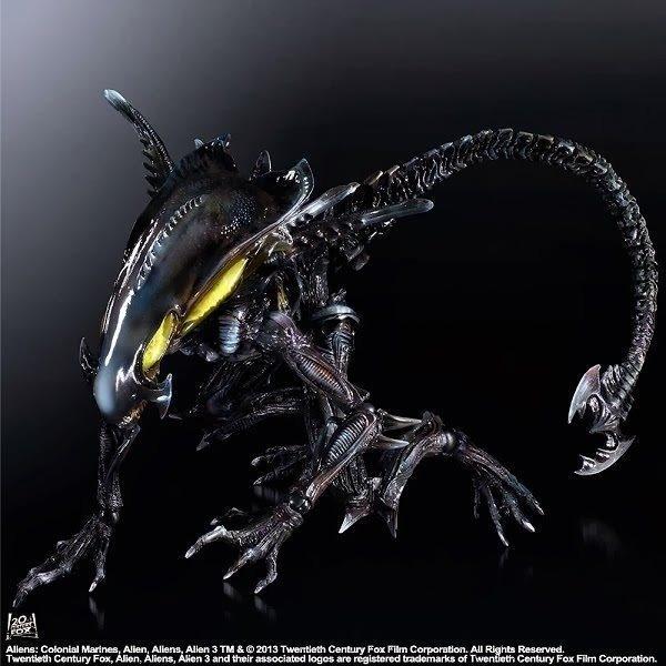 Aliens Colonial Marines ALIEN SPITTER Play Arts Kai 9\" Action Figure Square Enix