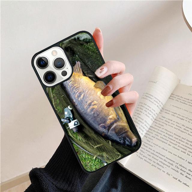 

Koi carp fish japanese floral cherry Phone Case Cover For iPhone 17 Air 15 16 14 13 12 Pro Max 11 Pro Max Plus iPhone 14