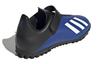 adidas X 19.4 TF K Round Tip Abrasion Resistant Low Top Kids' Soccer Shoes Blue Black Kids' FW1064