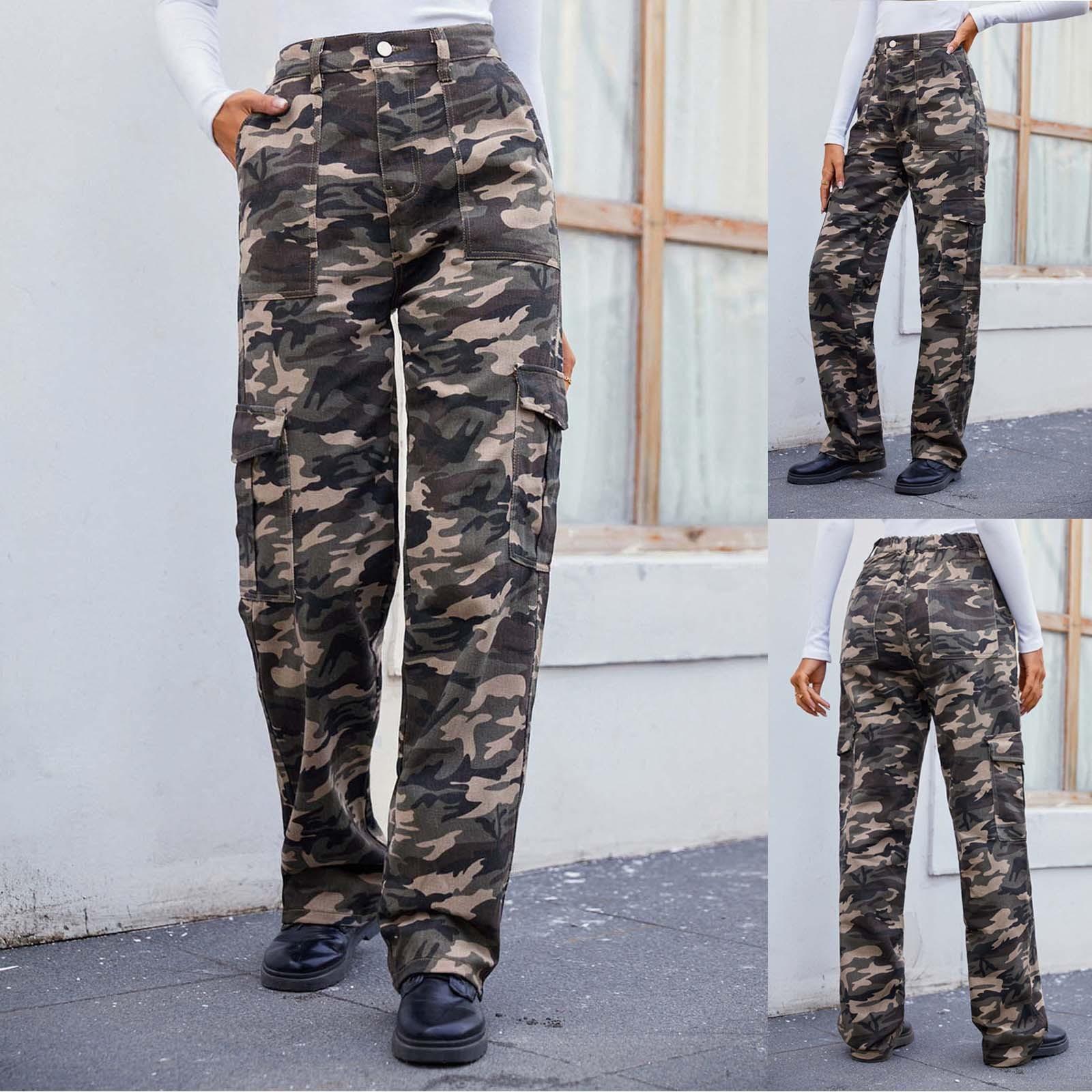 

Жіночий повсякденний джинсовий комбінезон із кількома кишенями, довгі штани M