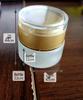 Acrylic Frosted Glass Cream Jar with Gold Rim Lid - Available in 15g, 20g, 30g, 50g Sizes - Travel Size Cosmetic Bottles