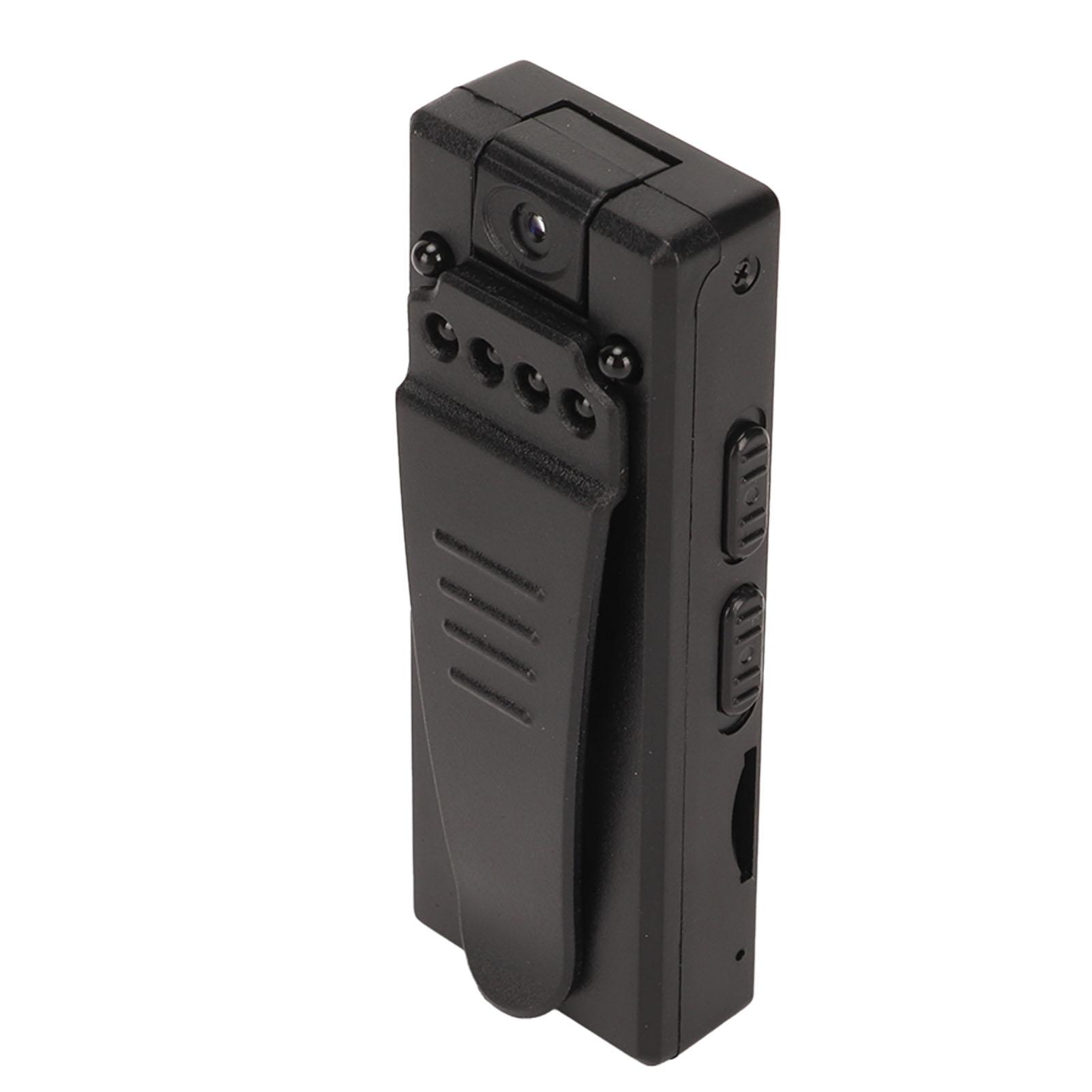 

Body Camera Multifunction 1080P HD Mini Surveillance Camera with Back Clip Auxiliary Light Motion