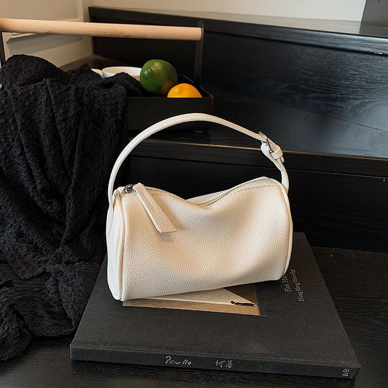 

Сумка-цилиндр 2025 лето новая простая сумка-мессенджер модная сумка-подушка женская сумка для通勤 21*8*12