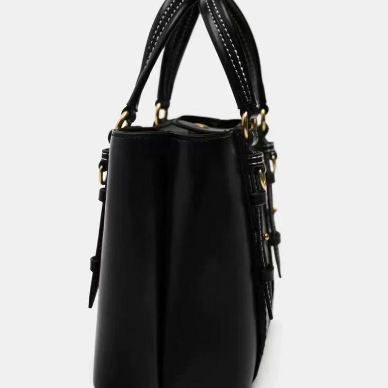 Home Women's Bags Olive Green Mini City Handheld Messenger Bag Fashion Versatile Bucket Bag Commuter