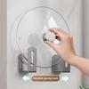 For Kitchen Bathroom 1 Pair Wall Mounted Multifunctional Storage Rack Pot Lid Cutting Board Sponge Organizer