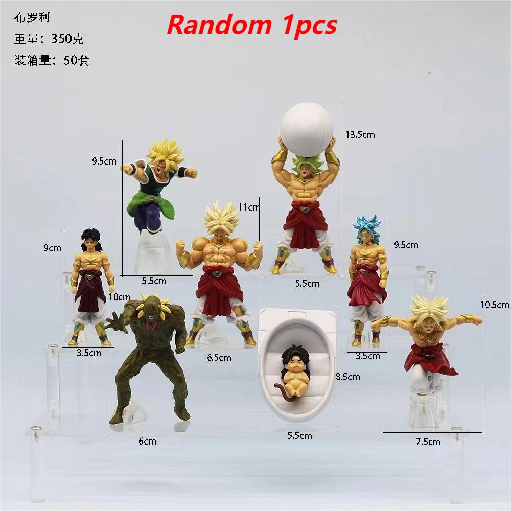 Случайный 1 шт. Аниме Dragon Ball Броли Полная Форма Супер Сайян Броли Фигурка ПВХ Фигурки Действия Статуя Коллекционная Модель Игрушка Подарки